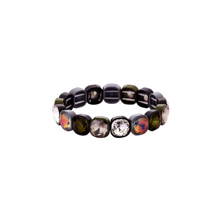 Les Cordes armband schwarz