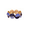 Les Cordes armband blau