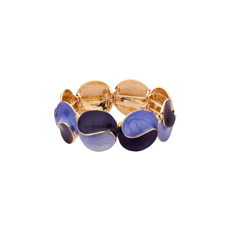 Les Cordes armband blau 1