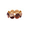 Les Cordes armband braun