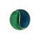 Les Cordes broche vert