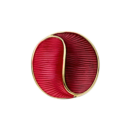 Les Cordes broche rouge