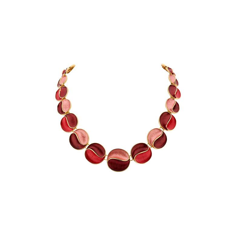 Les Cordes halskette rot 1