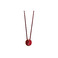 Les Cordes halskette rot