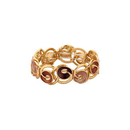 Les Cordes armband braun