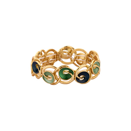Les Cordes armband grÜn