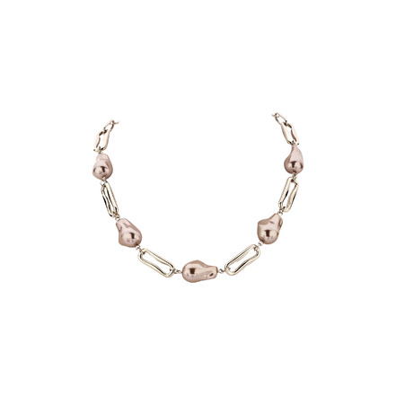Les Cordes collier argent