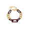 Les Cordes armband bordeaux