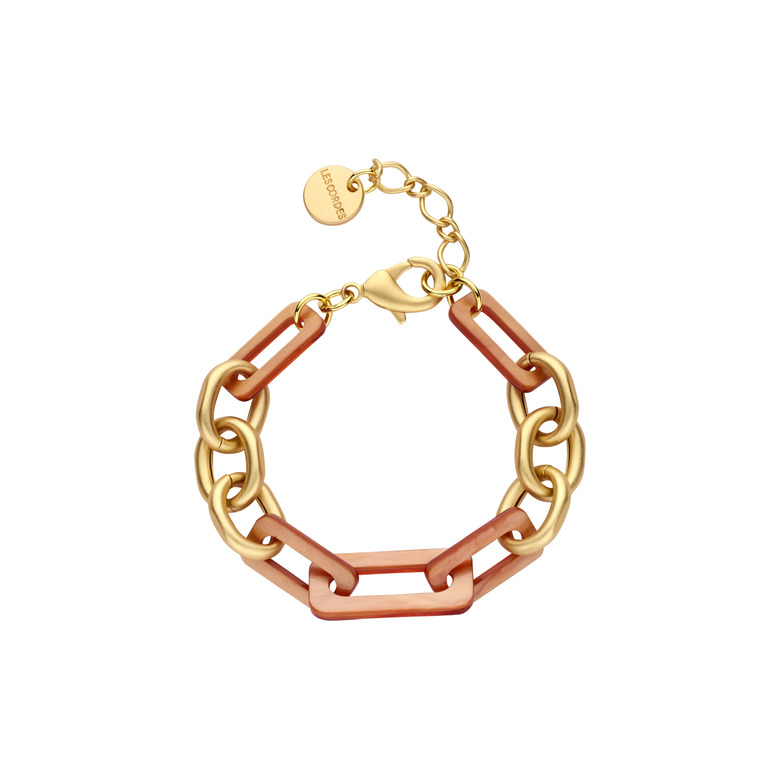 Les Cordes armband bruin 1
