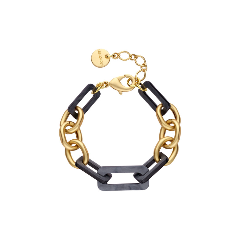 Les Cordes armband schwarz 1