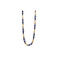 Les Cordes collier bleu