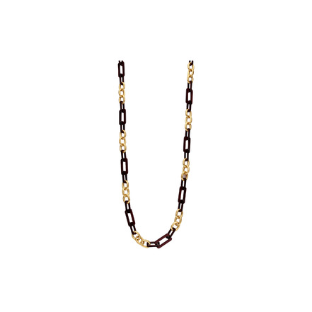 Les Cordes collier bordeaux