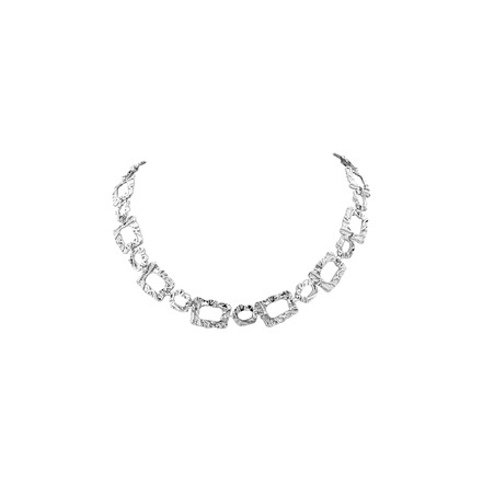 Les Cordes halskette silber