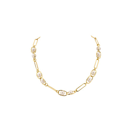 Les Cordes halskette gold