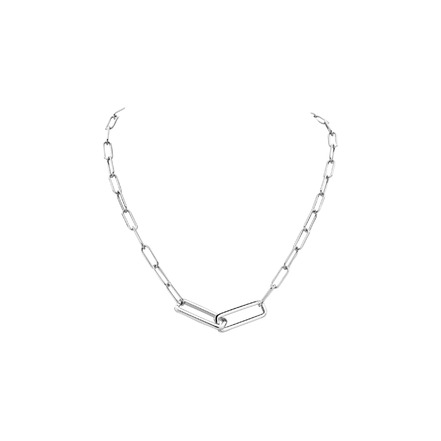 Les Cordes halskette silber
