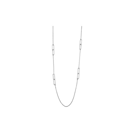 Les Cordes halskette silber