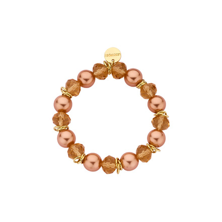 Les Cordes armband beige