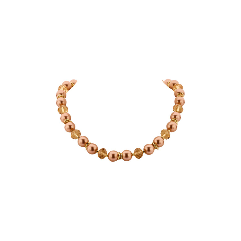Les Cordes collier beige 1