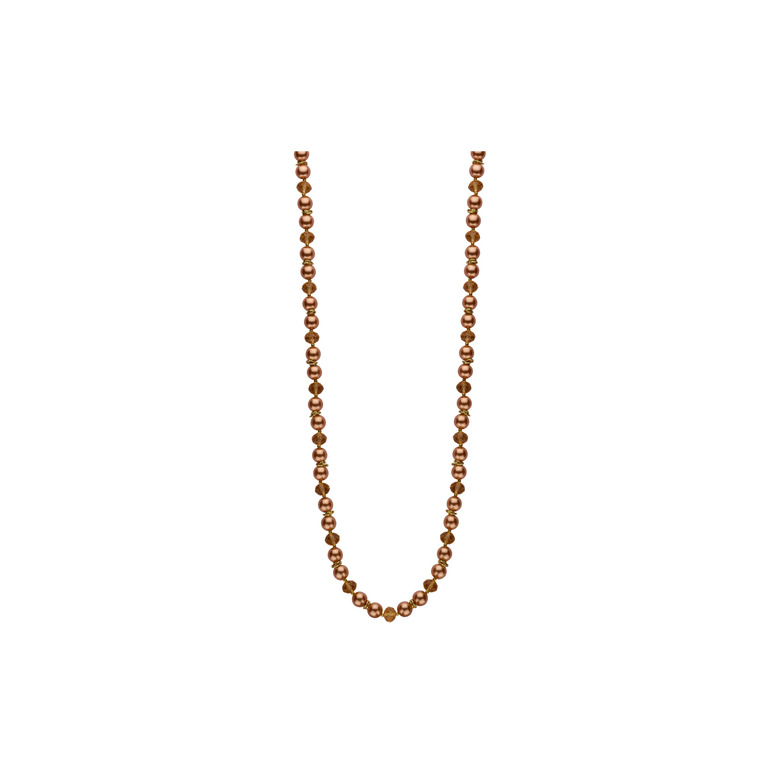 Les Cordes halskette beige 1
