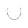 Les Cordes halsketting zilver 1
