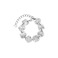 Les Cordes armband silber