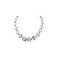 Les Cordes collier argent