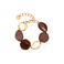 Les Cordes armband braun