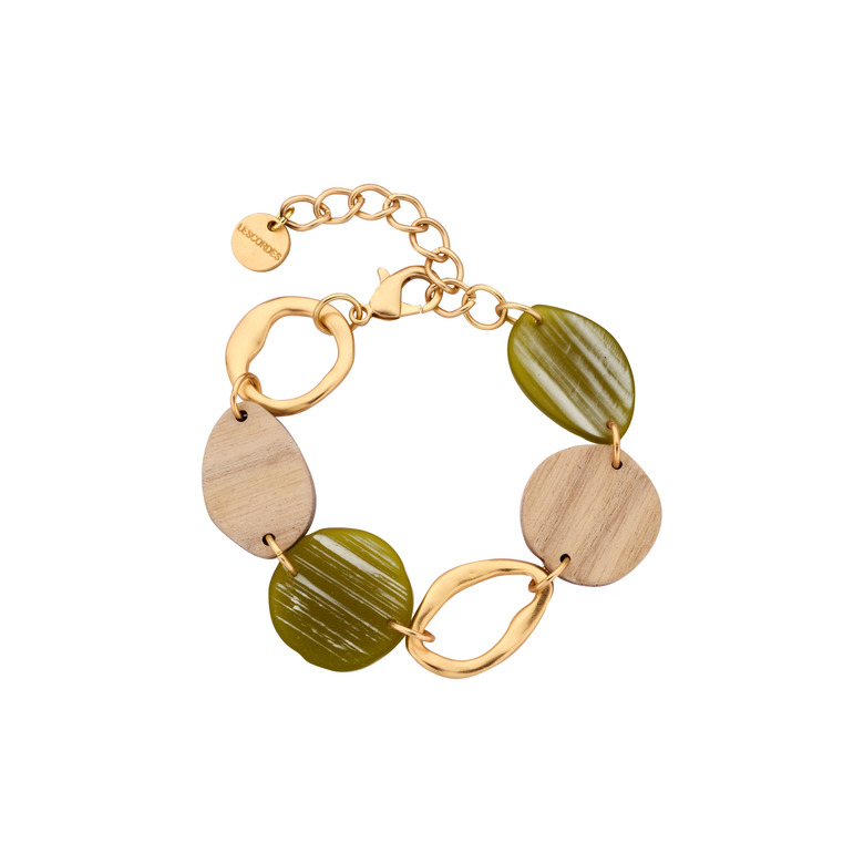 Les Cordes bracelet vert 1