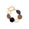 Les Cordes armband schwarz 1