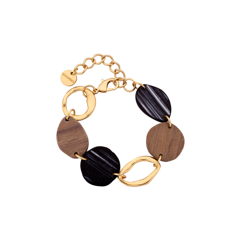 Les Cordes armband schwarz 1