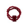 Les Cordes armband bordeaux