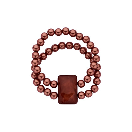Les Cordes armband braun