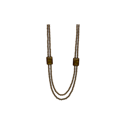 Les Cordes collier vert