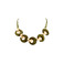 Les Cordes collier vert
