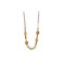 Les Cordes halskette beige