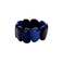 Les Cordes armband blau