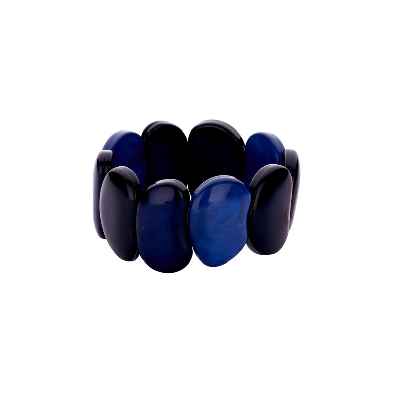 Les Cordes armband blau 1