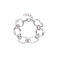 Les Cordes armband silber 1