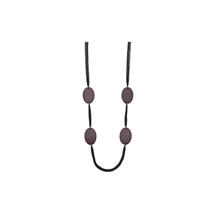Les Cordes collier noir