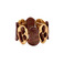 Les Cordes armband braun