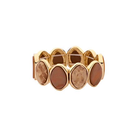 Les Cordes armband beige