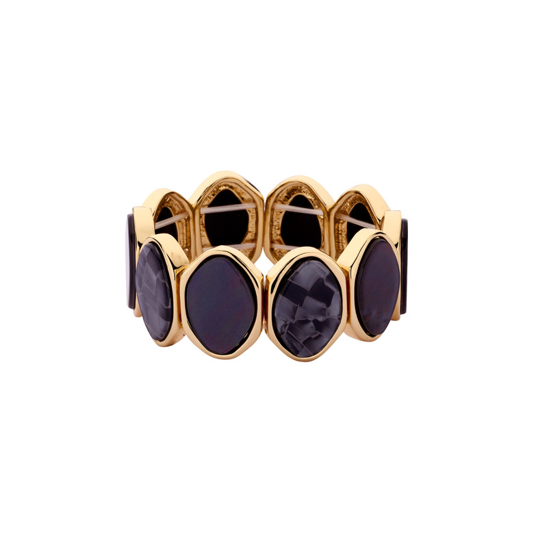 Les Cordes armband blau 1
