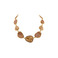 Les Cordes halskette beige
