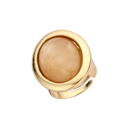 Les Cordes anneau beige