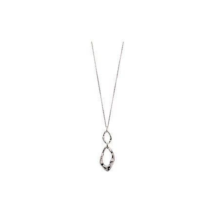 Les Cordes collier argent