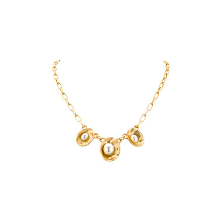 Les Cordes halskette gold