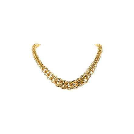 Les Cordes collier or