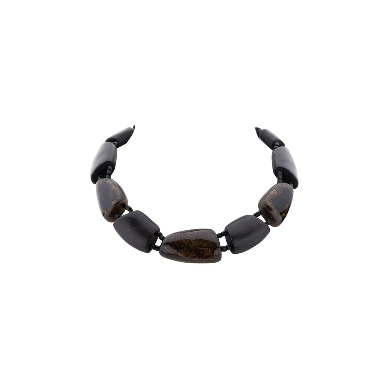 Les Cordes collier noir 1