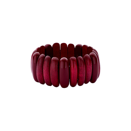 Les Cordes armband bordeaux