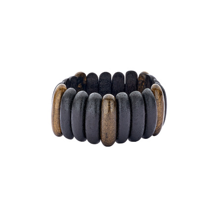 Les Cordes armband schwarz